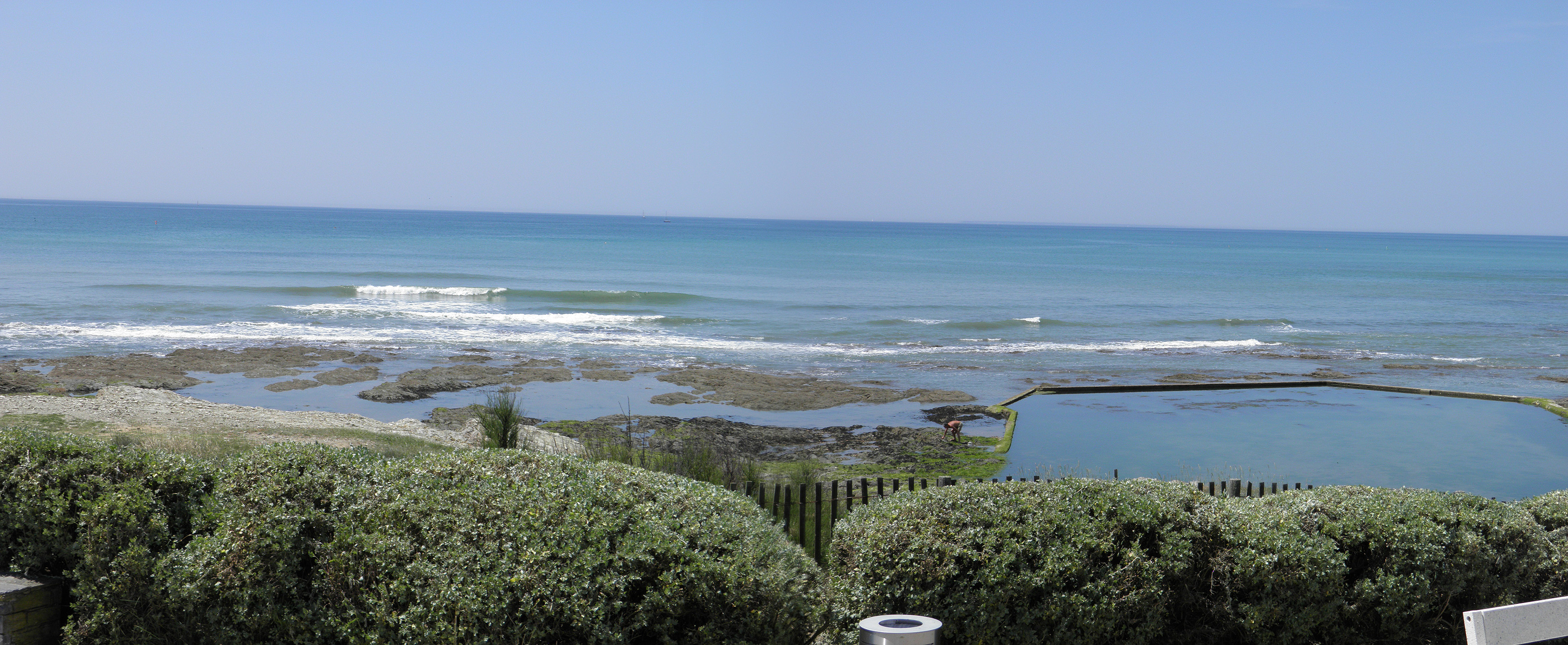 Les 5 pineaux reef breaks Saint Hilaire de Riez Surf Spot 3/5