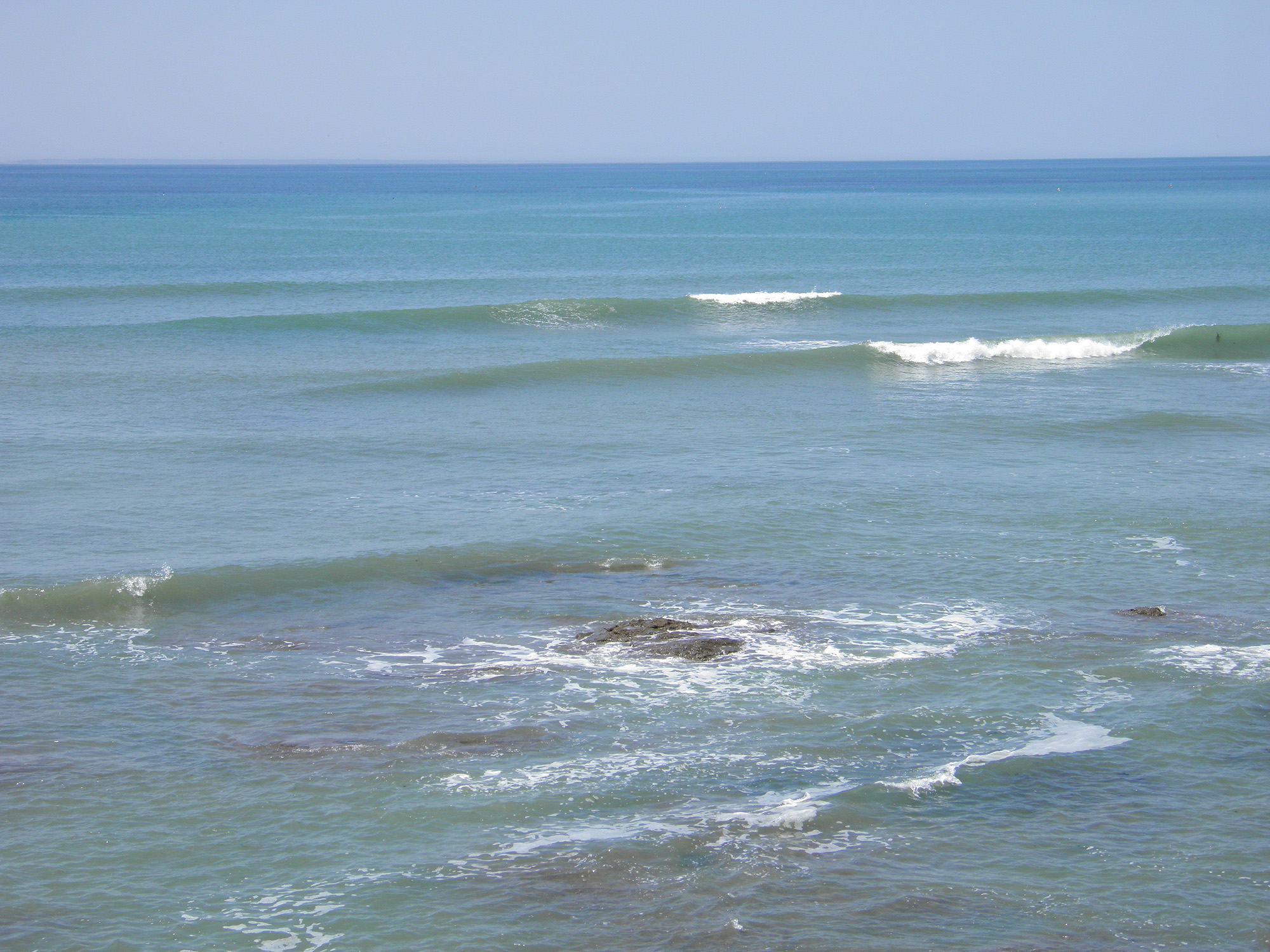 Les 5 pineaux reef breaks Saint Hilaire de Riez Surf Spot 3/5