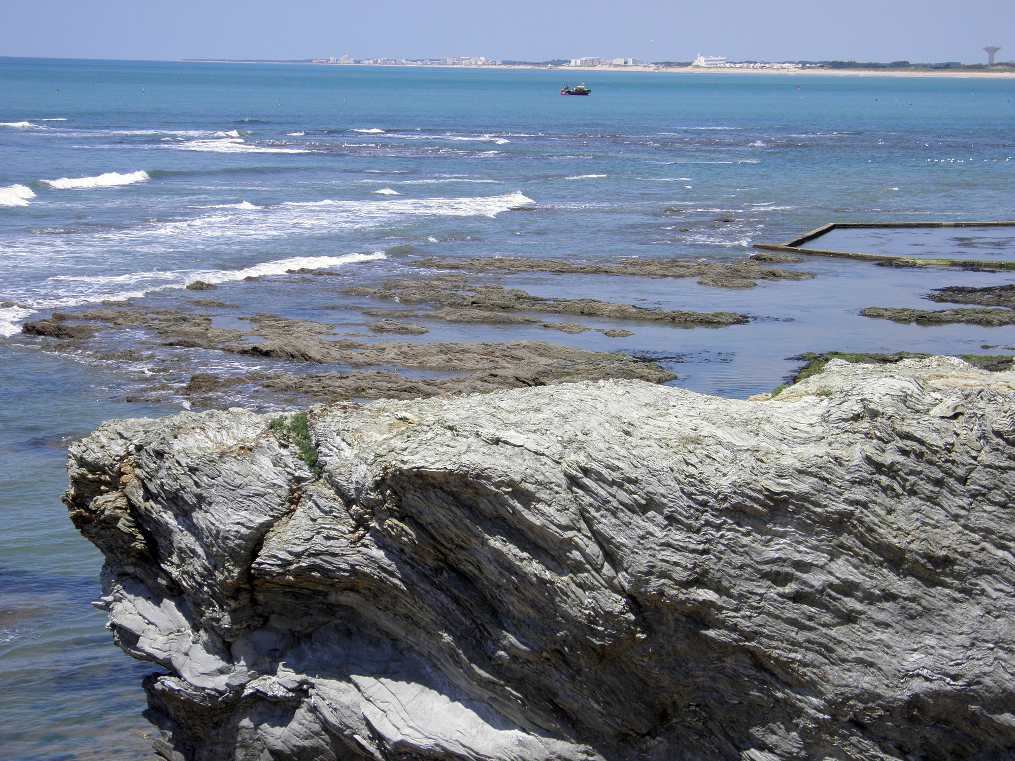 Les 5 pineaux reef breaks Saint Hilaire de Riez Surf Spot 3/5